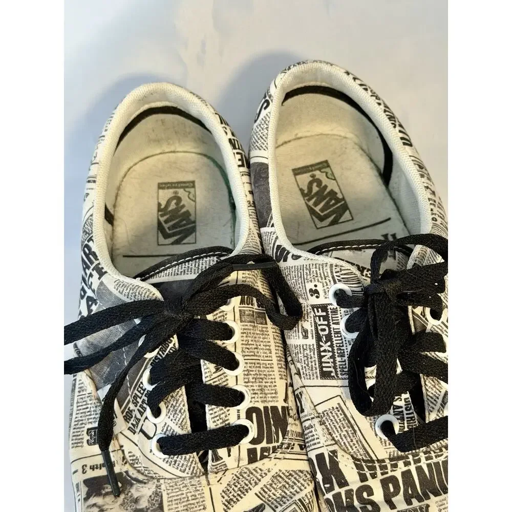 Mens Size 9 - Vans X Harry Potter - Daily Prophet Newspaper Comfycush Era